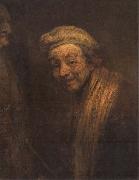 REMBRANDT Harmenszoon van Rijn, Self-Portrait as Zeuxis
